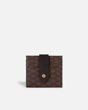 Carteras Y Monederos | Lonbali Billetera Cuadrada Kubu Marron