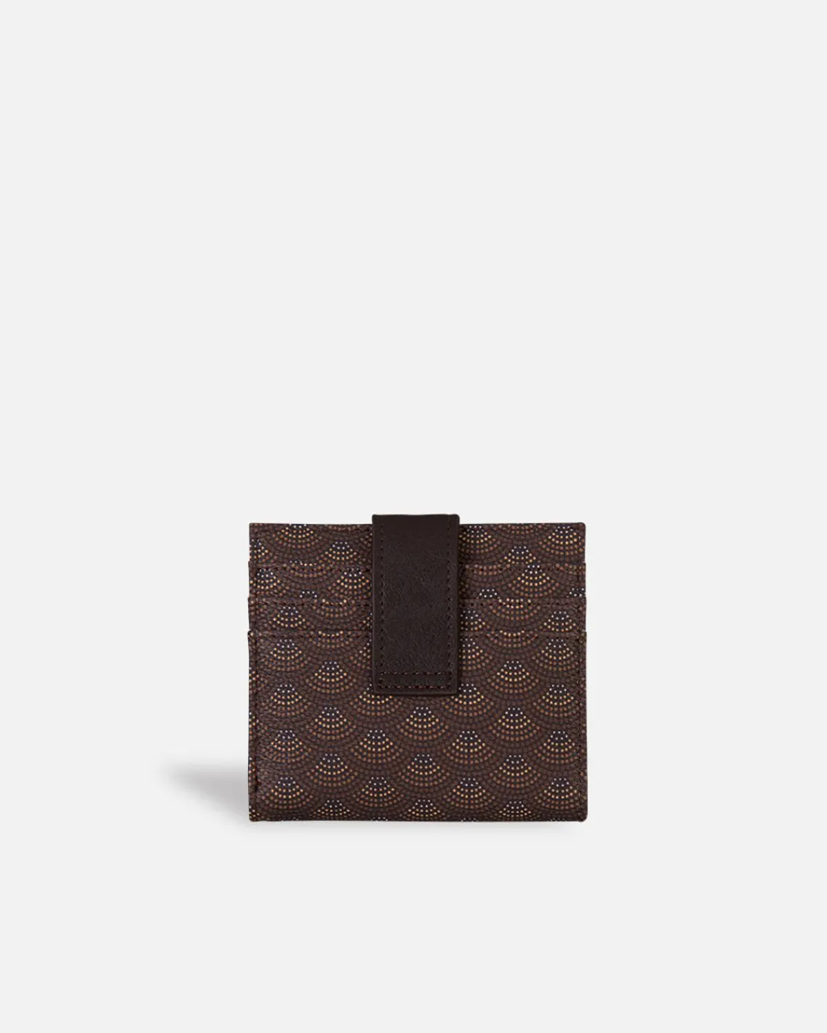 Carteras Y Monederos | Lonbali Billetera Cuadrada Kubu Marron