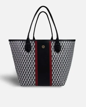 Bolsos Shopper | Lonbali Bolso Born Arrow B&W Negro