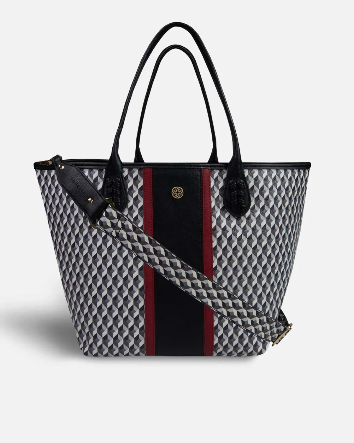 Bolsos Shopper | Lonbali Bolso Born Arrow B&W Negro