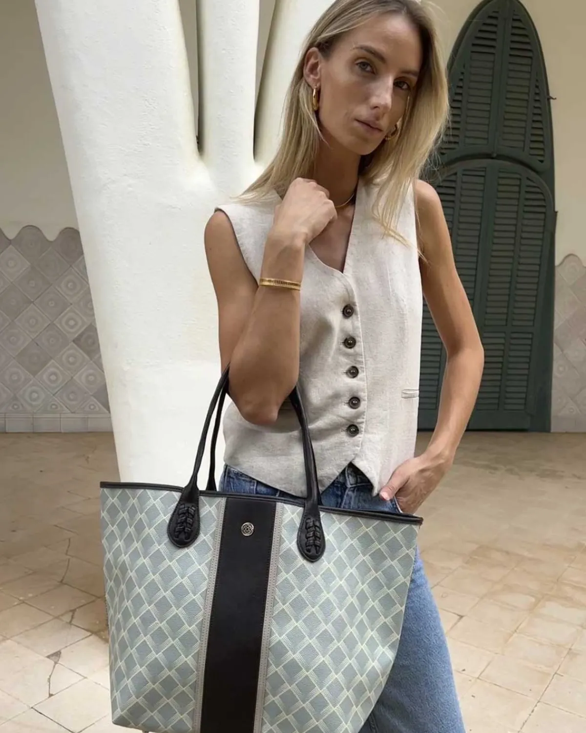 Bolsos Shopper | Lonbali Bolso Kensington Arrow Gris