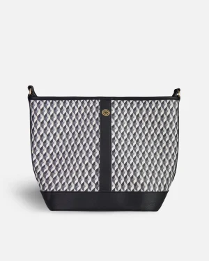 Bolsos Bandolera | Lonbali Bolso Siena Born B&W Negro