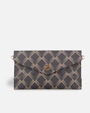 Bolsos Bandolera | Lonbali Cartera Xxl Kensington Graphite
