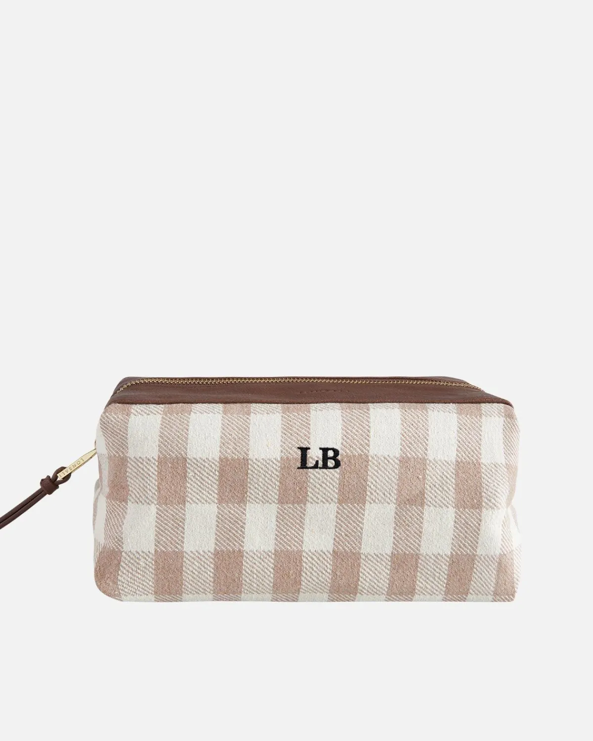 Neceseres | Lonbali Neceser Vichy Beige