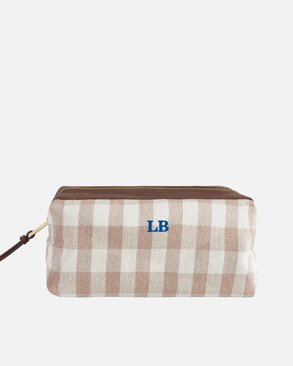 Neceseres | Lonbali Neceser Vichy Beige