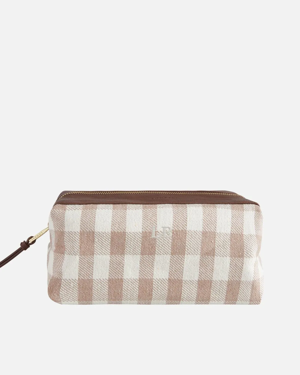 Neceseres | Lonbali Neceser Vichy Beige