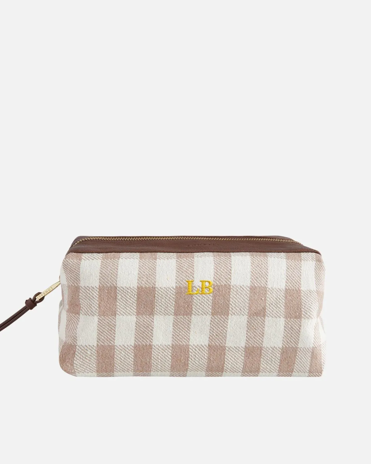 Neceseres | Lonbali Neceser Vichy Beige