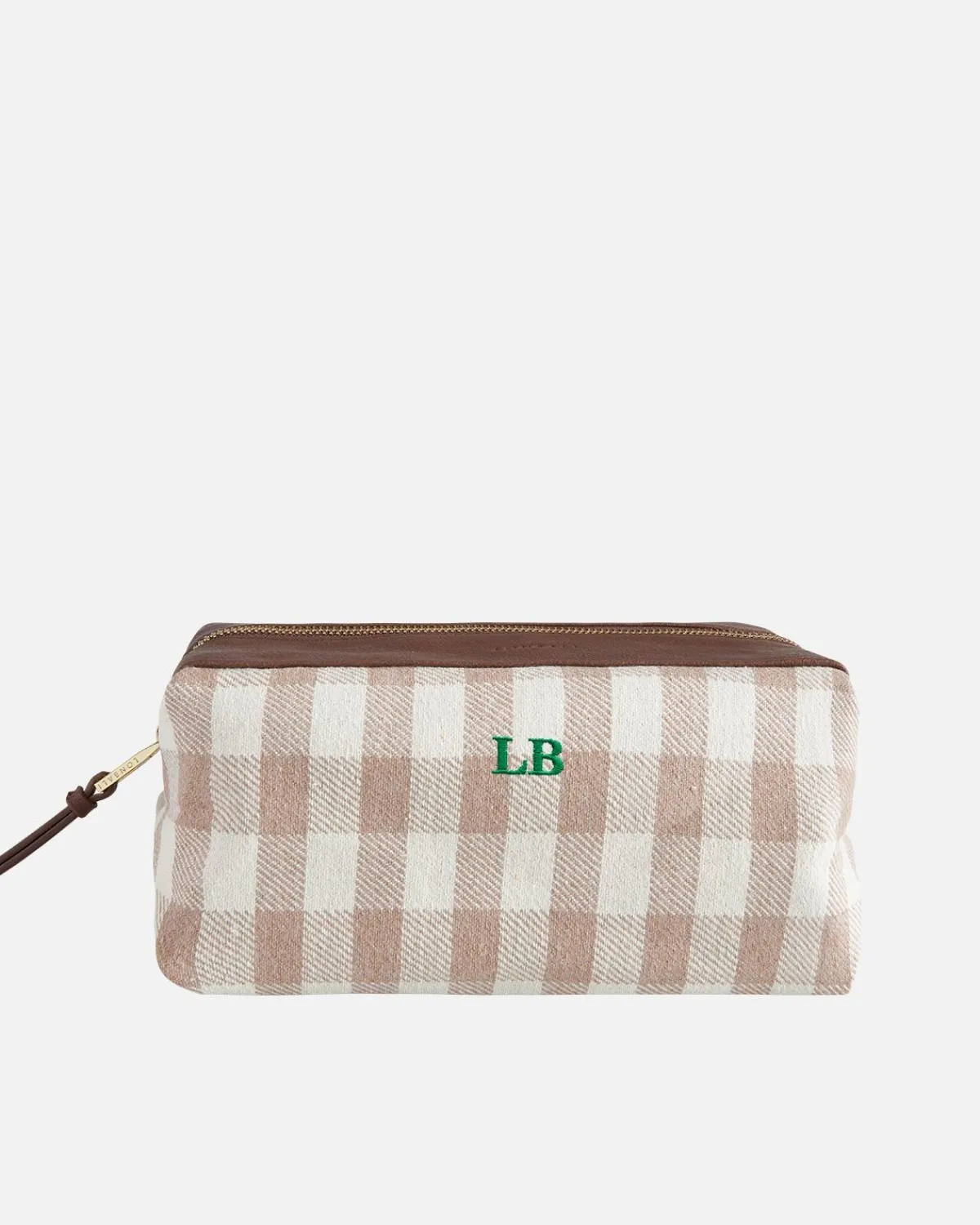 Neceseres | Lonbali Neceser Vichy Beige