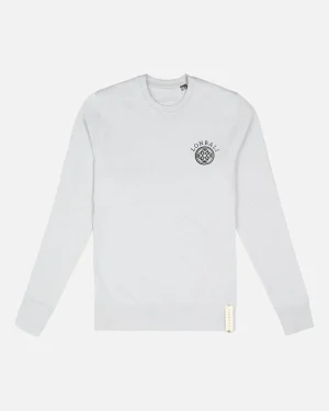 Ropa Deportiva | Lonbali Sudadera Logo Gris Claro